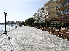 Promenade von Ierapetra, Kreta, Griechenland